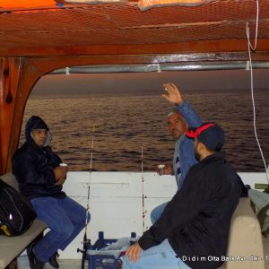 Didim Angling Trip private boat with fish finder