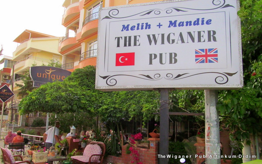 Wiganer Pub in Altinkum Didim