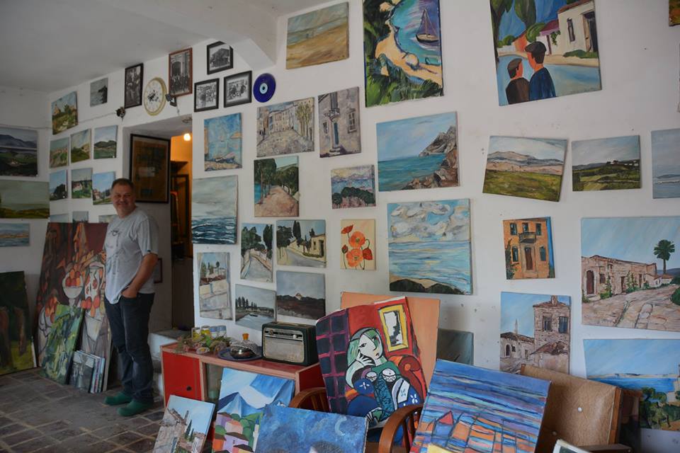 Cafe Olive Art Gallery Akköy