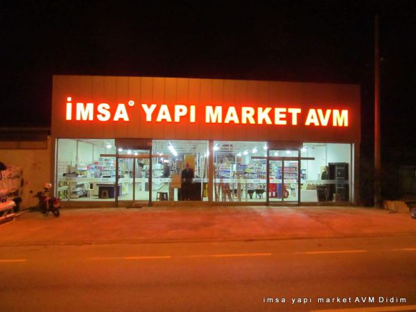 İmsa Yapı Market Didim çıkışı Akbük yolu üzerinde