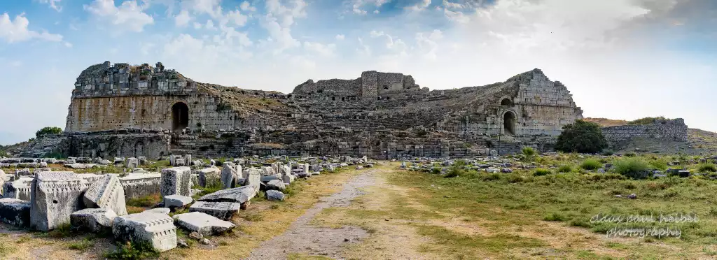 Milet antik kenti Tiyatro liman