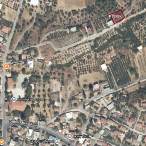 Didim Akköyde Sahibinden Deniz ve Göl manzaralı Arsa